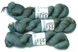 Rare and Exotic Beast: Sea Green with Bits- Jetsam Merino Sock