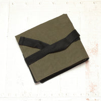 Dry Oilskin Needle Roll - Khaki Green / Purple Dreamscape